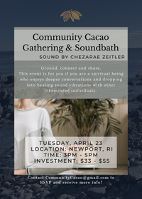 Community Cacao Gathering & Soundbath