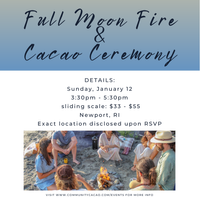 Full Moon Fire & Cacao Ceremony