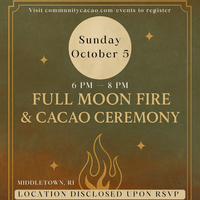 🔥 Full Moon Fire & Cacao Ceremony