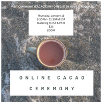 Online Cacao Ceremony