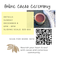 Online Cacao Ceremony