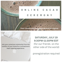Online Cacao Ceremony