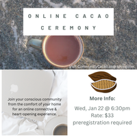 Online Cacao Ceremony