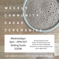 Online Community Cacao Ceremonies
