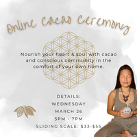 Online Cacao Ceremony