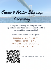 Cacao & Water Blessing Ceremony
