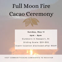 Full Moon Fire & Cacao Ceremony