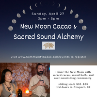 New Moon Cacao & Sacred Sound Alchemy
