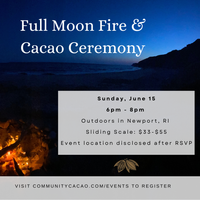 Full Moon Fire & Cacao Ceremony
