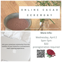 Online Cacao Ceremony