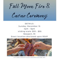 Full Moon Fire & Cacao Ceremony