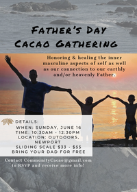 Father’s Day Cacao Gathering