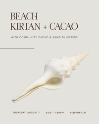 Beach Kirtan + Cacao