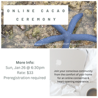 Online Cacao Ceremony