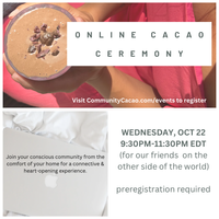 🌙✨ Online Cacao Ceremony ✨🌙