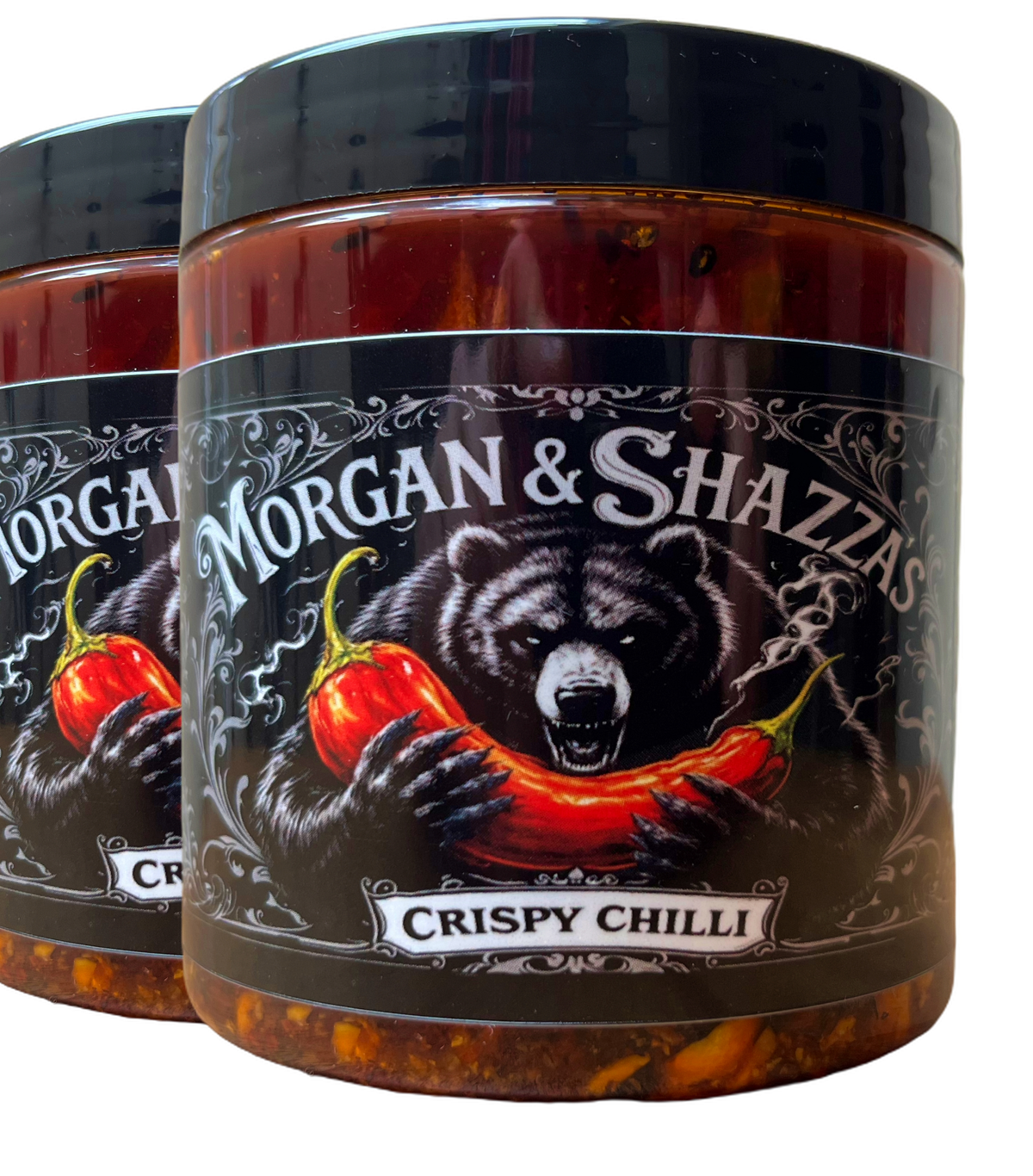 MORGAN & SHAZZA'S CHILLI CRISP - 2 jars 