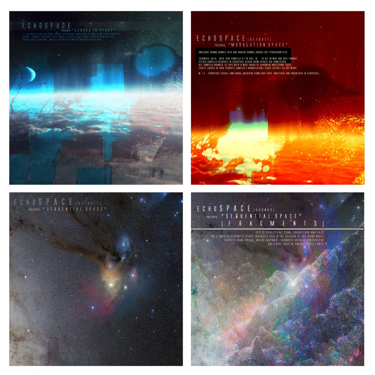 echospace [sounds] entire sound library collection w/Impulse Responses [HQ 48/24] 