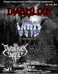 Void, Diabology, Division Black Noise, Rotting Carcass