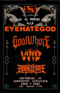 EYEHATEGOD, GoatWhore, Void, Herakleion