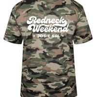 Dry Fit Camo Redneck Weekend T-Shirt