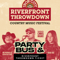 August 8 - Party Bus & Iron City Brewery Riverfront Throwdown Ticket