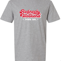 Gray Redneck Weekend Short Sleeve T-Shirt