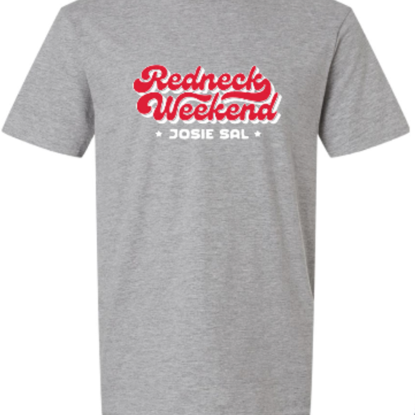 Gray Redneck Weekend Short Sleeve T-Shirt