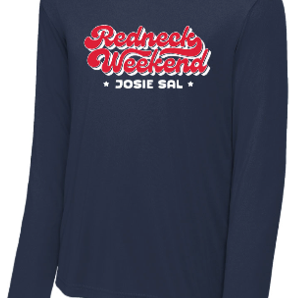Long Sleeve Redneck Weekend T-Shirt