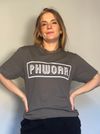 PHWOAR LOGO TEE - GREY - UNISEX