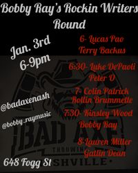 Bobby Ray's Rockin' Writers Round