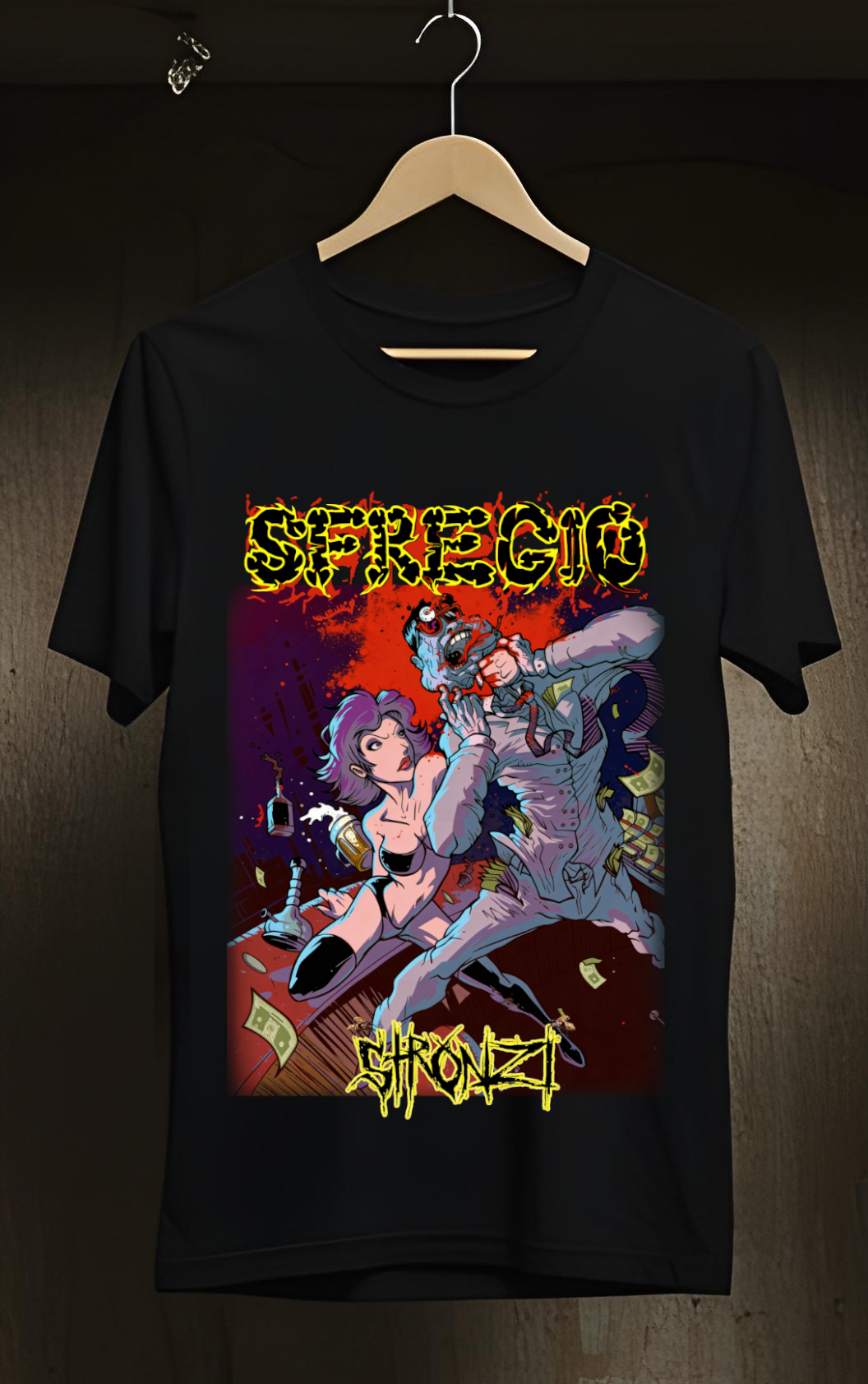 T-SHIRT "Stronzi"