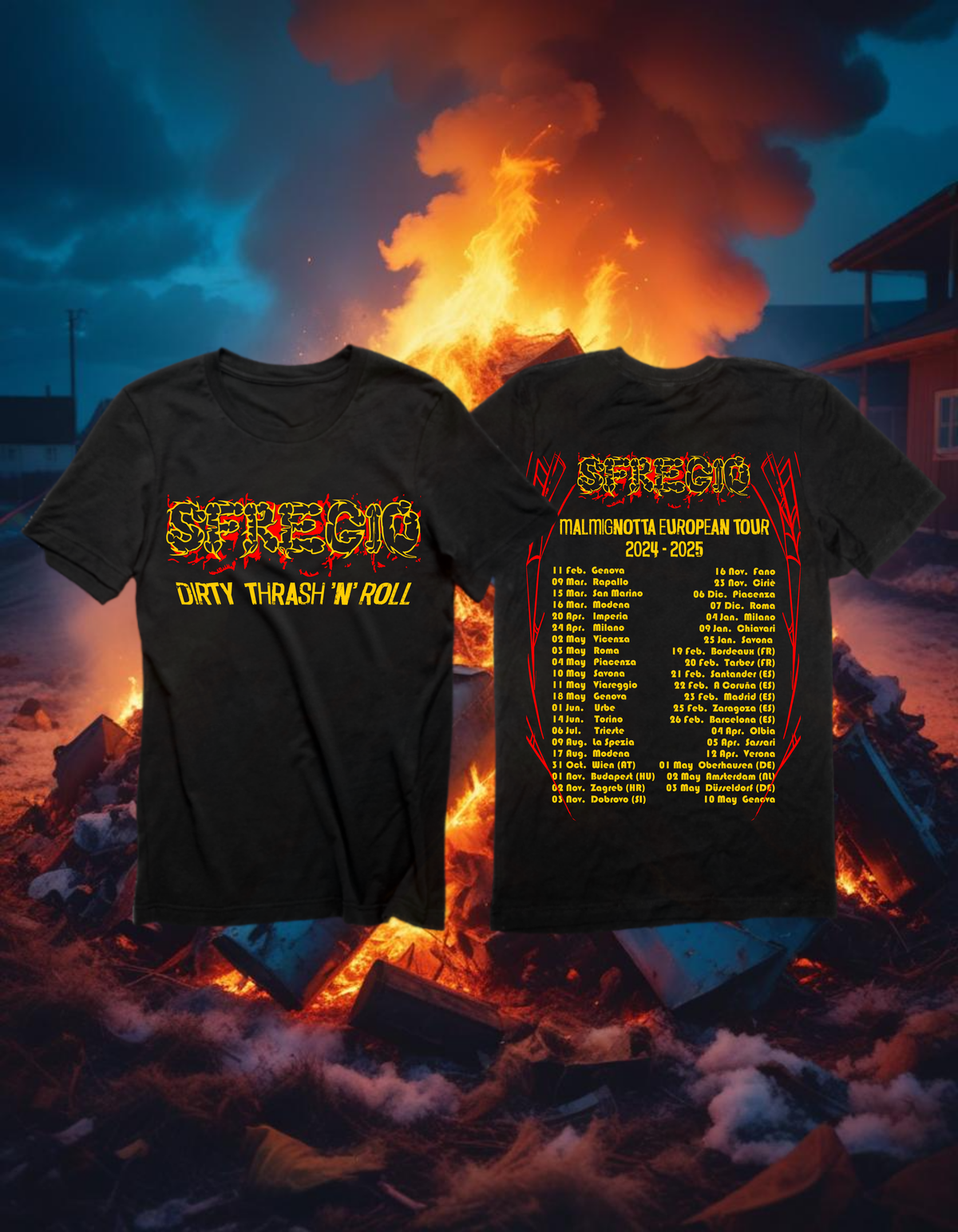 T-SHIRT - Malmi Tour 24/25