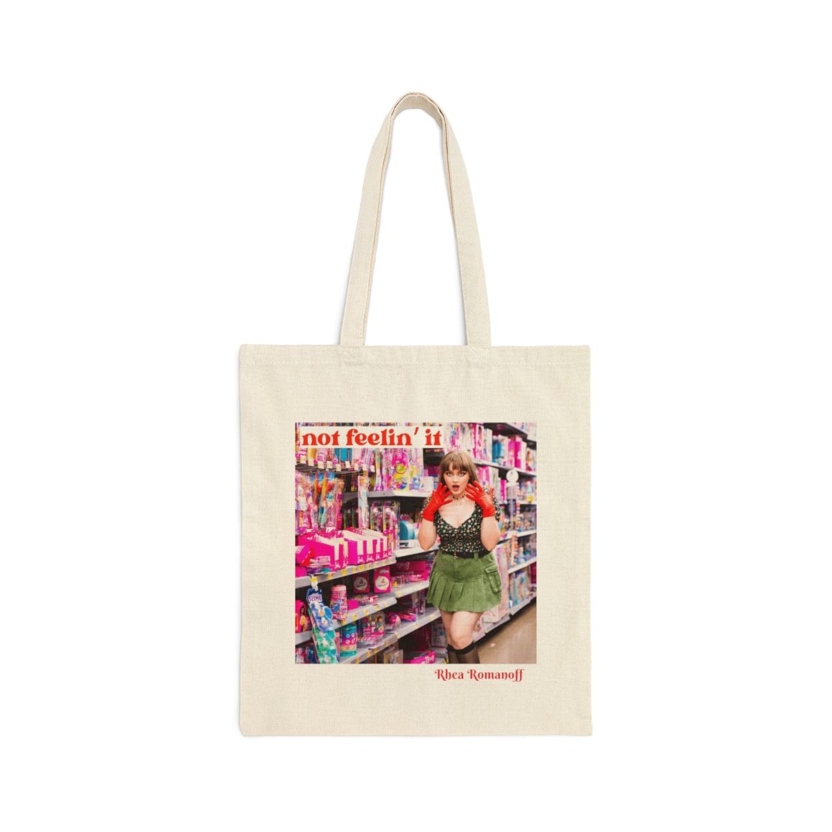 not feelin' it Cover Art Tote Bag