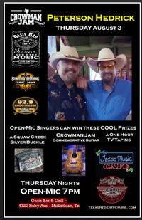 Crowman Jam w/ David Hedrick