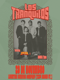 LOS TRANQUILOS En Vivo w/ IMVA & The Vinylistics