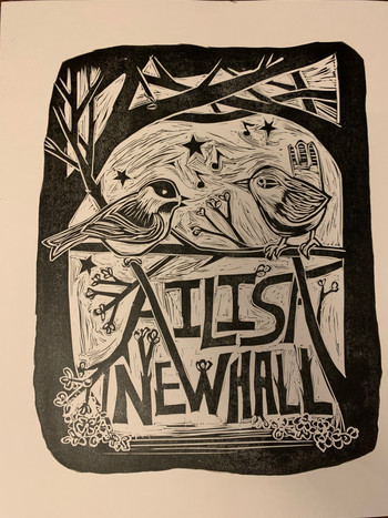 A commission piece for songwriter Ailisa Newhall
