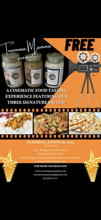 A Cinematic Food Tasting Experience Featuring Our Three Signature Sauces