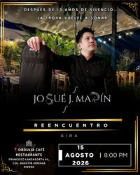 GIRA REENCUENTRO, SEGUNDO CONCIERTO. OBDULIA CAFÉ RESTAURANTE, MORELIA