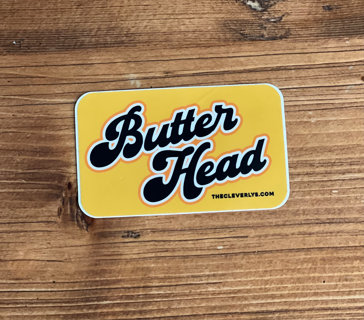 Butter Head Sticker
