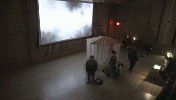 ACT ONE, Sc.3. Penelope unexpectedly appears during Odysseus' past life regression
