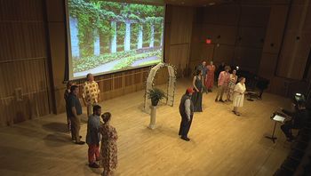 ACT TWO, Sc.4. Penelope's wedding day
