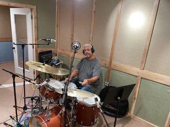 The sensational drummer Greg Rockingham
