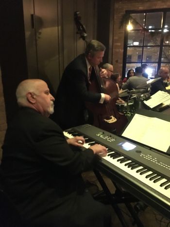The great Frank Caruso on keyboard
