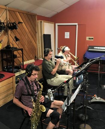 A Frank Lamphere recording session.
