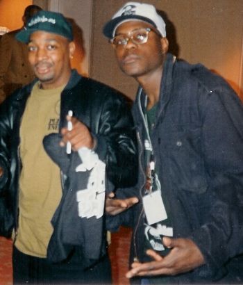 CHUCK D of PUBLIC ENEMY at WGCI Music Seminar in Chicago
