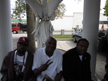 Chicago Hip Hop Legends RIOT ONE & DJ E.Q. (Equalizer) from The ILL State Assassins.
