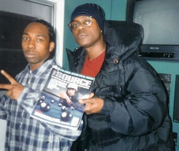 MC EIHT on the movie set of "Reasons" in Chicago.
