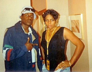 Flavor Unit's LESHAUN. She did the song "Doin It' featuring LL COOL J.
