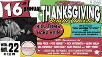 Joyce and Bill Toms Thanksgiving Benefit concert 