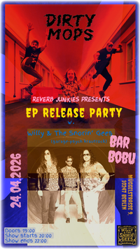 'Berlin Depression' EP Release w./ Willy & The Snorin' Gees
